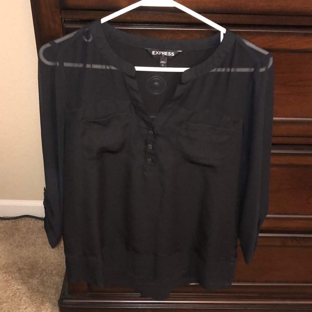 Long sleeve blouse